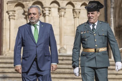 La Guardia Civil celebra el Día del Pilar en Burgos.
