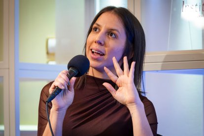 Lara Martínez, de la librería Margof de Gamonal.