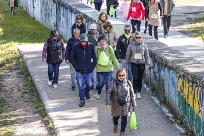 Instante de la III Caminata Solidaria por la Salud Mental de Prosame.
