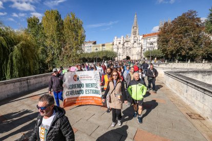 Instante de la III Caminata Solidaria por la Salud Mental de Prosame.