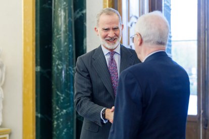 El Rey Felipe VI, asiste al Patronato de la Fundación Pro Real Academia Española