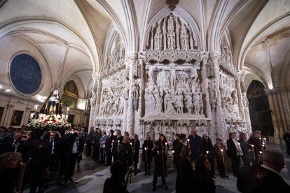 Procesión extraordinaria de la Virgen de la Soledad por su 125 aniversario.