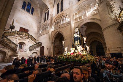 Procesión extraordinaria de la Virgen de la Soledad por su 125 aniversario.