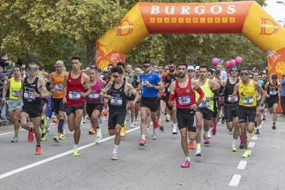 Media maratón Burgos 21K 'Tras las huellas del Cid'.