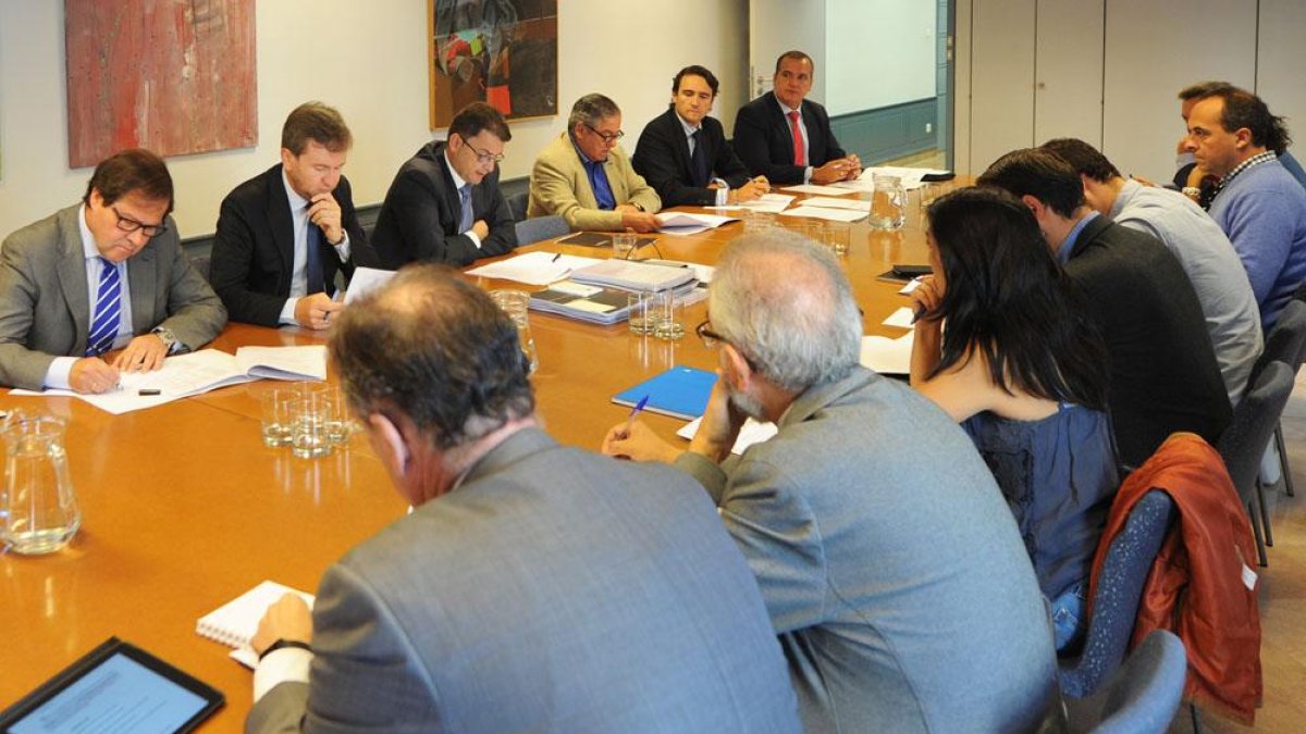 Una reunión de la Asociación Plan Estratégico de septiembre de 2016.-ISRAEL L. MURILLO