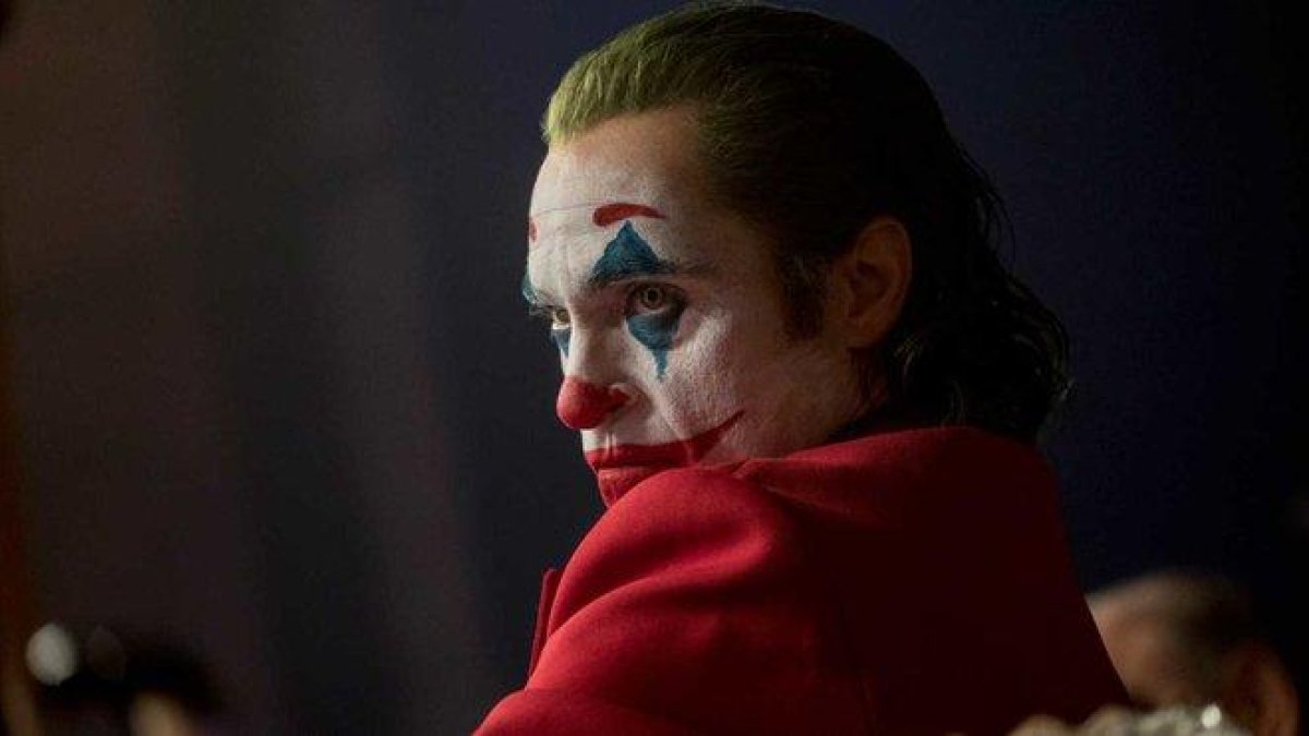 Joaquin Phoenix, en un fotograma de ’Joker’, la segunda pelíucla más vista en España en el 2019.-