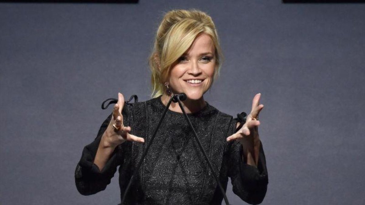 Reese Witherspoon, fundadora de la productora Hello Sunshine, durante la 24ª edición de la gala anual de mujeres de la revista ELLE.-FRAZER HARRISON