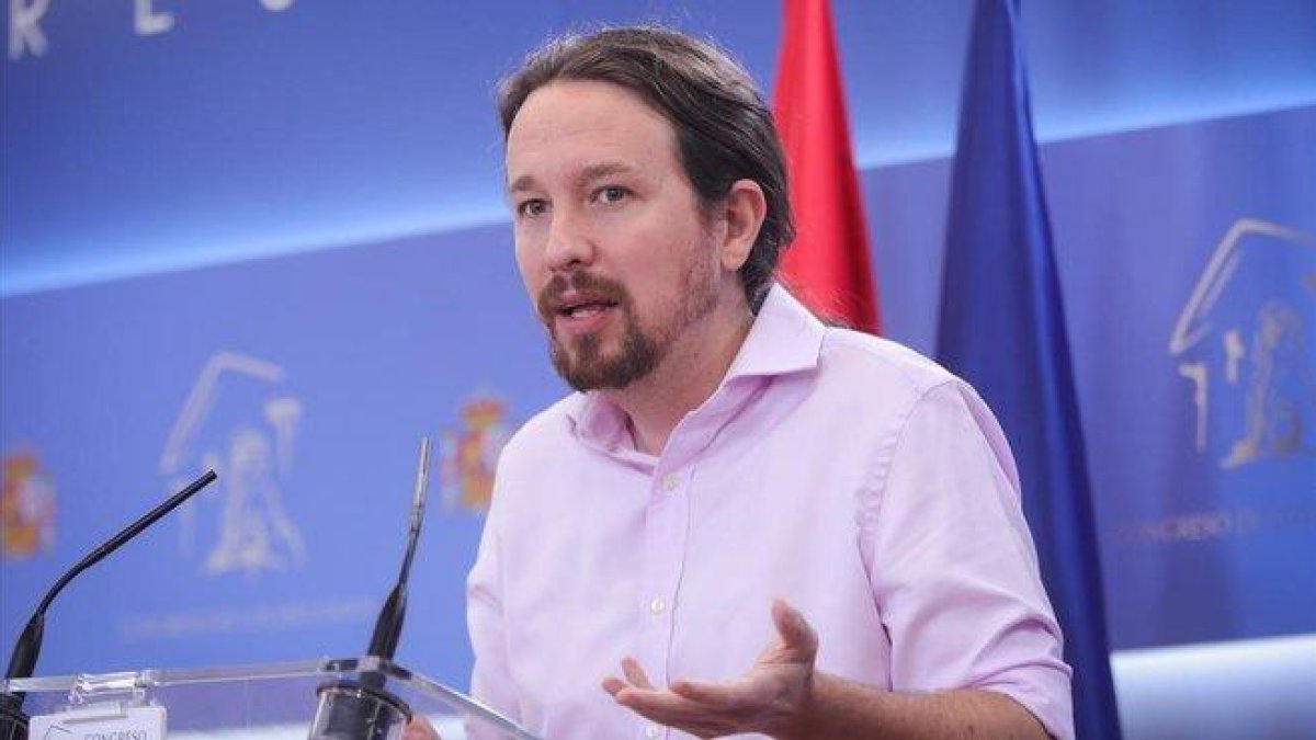 El secretario general de Podemos, Pablo Iglesias.-EUROPA PRESS / JESÚS HELLÍN