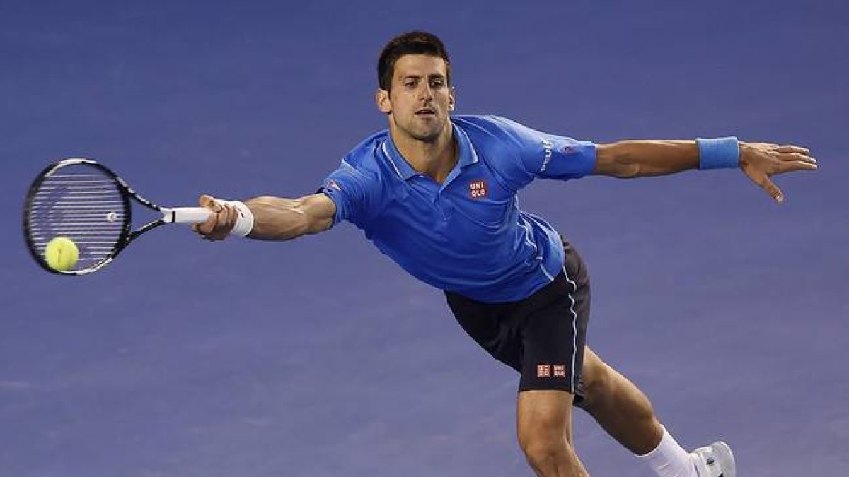 Novak Djokovic, en el partido ante Wawrinka.-Foto:   AP / ANDY BROWNBILL