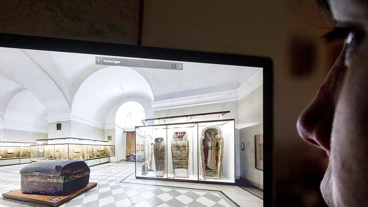 Visita virtual a la exposición temporal ‘Aida, el Egipto soñado’ en el MEH. ISRAEL. L. MURILLO