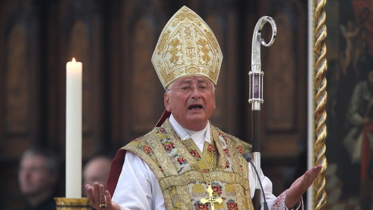 El obispo Walter Mixa, que dimitió tras trascender las denuncias de abusos sexuale-KARL JOSEF HILDEBRAND