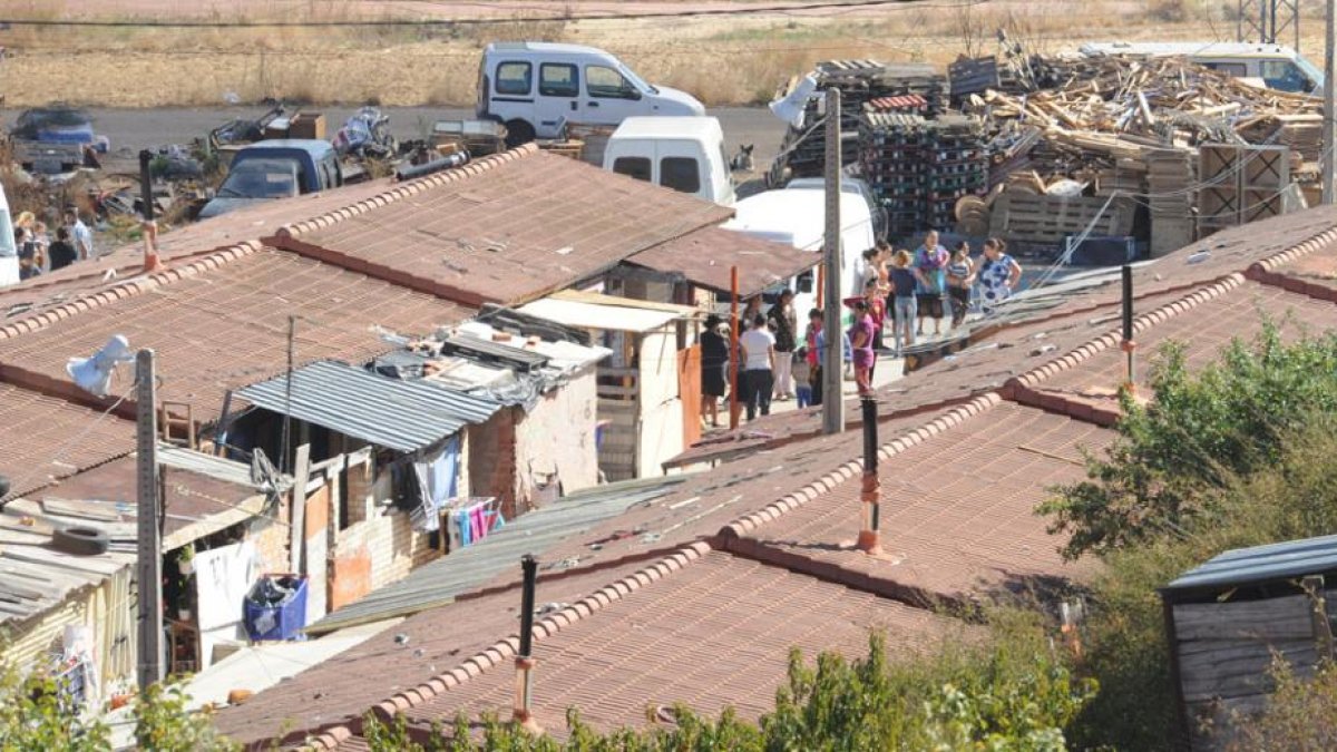 En el poblado del Encuentro residen cerca de 40 familias.-ISRAEL L. MURILLO