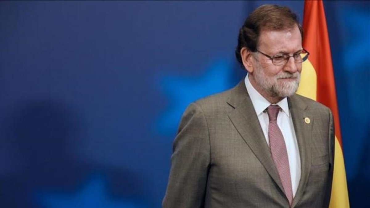El presidente del Gobierno, Mariano Rajoy, el pasado jueves, en Bruselas.-/ PERIODICO (AFP / RICCARDO PAREGGIANI)