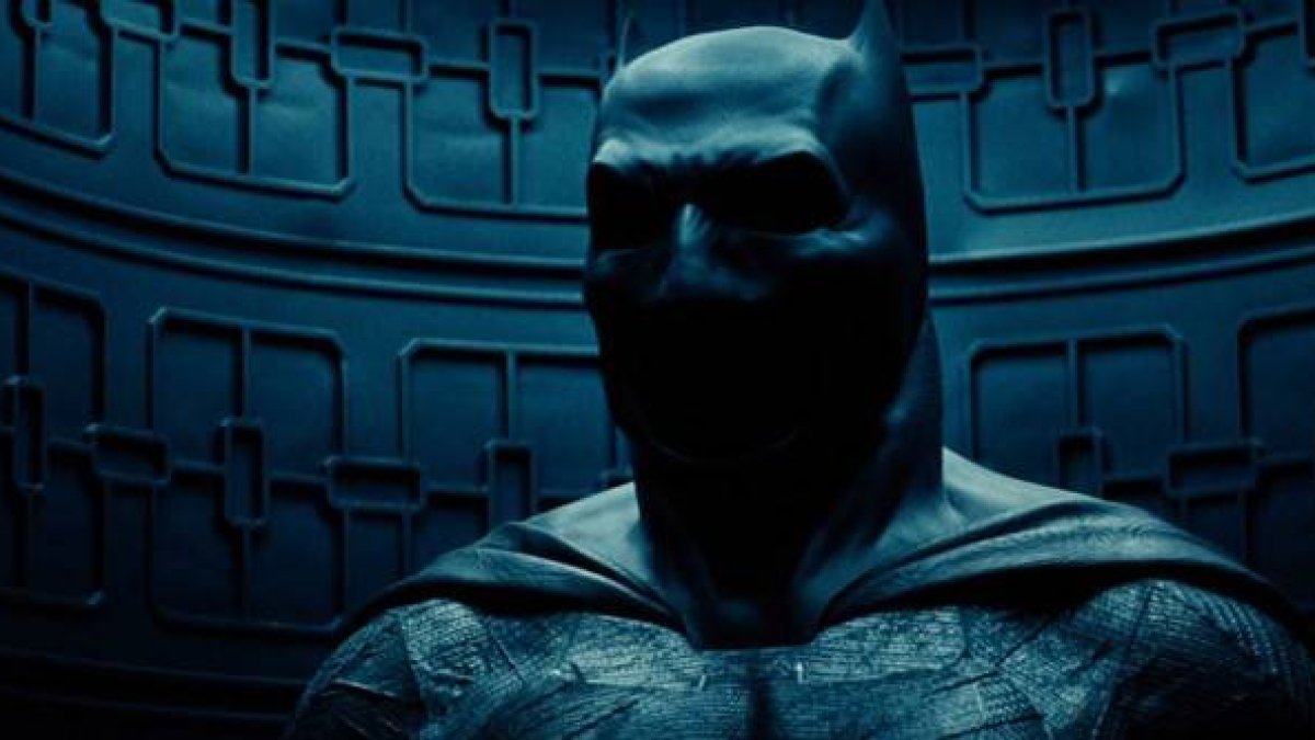 Ben Affleck, caracterizado como Batman para 'Batman vs Superman'.-