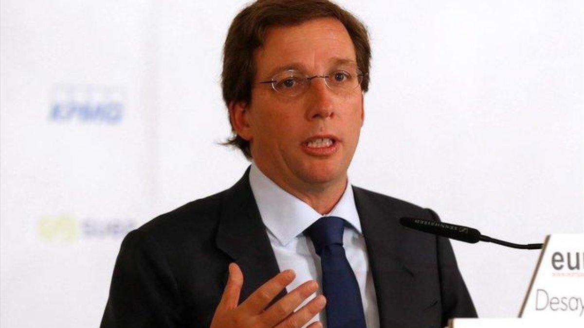 El alcalde de Madrid, José Luis Martínez-Almeida.-PACO CAMPOS (EFE)