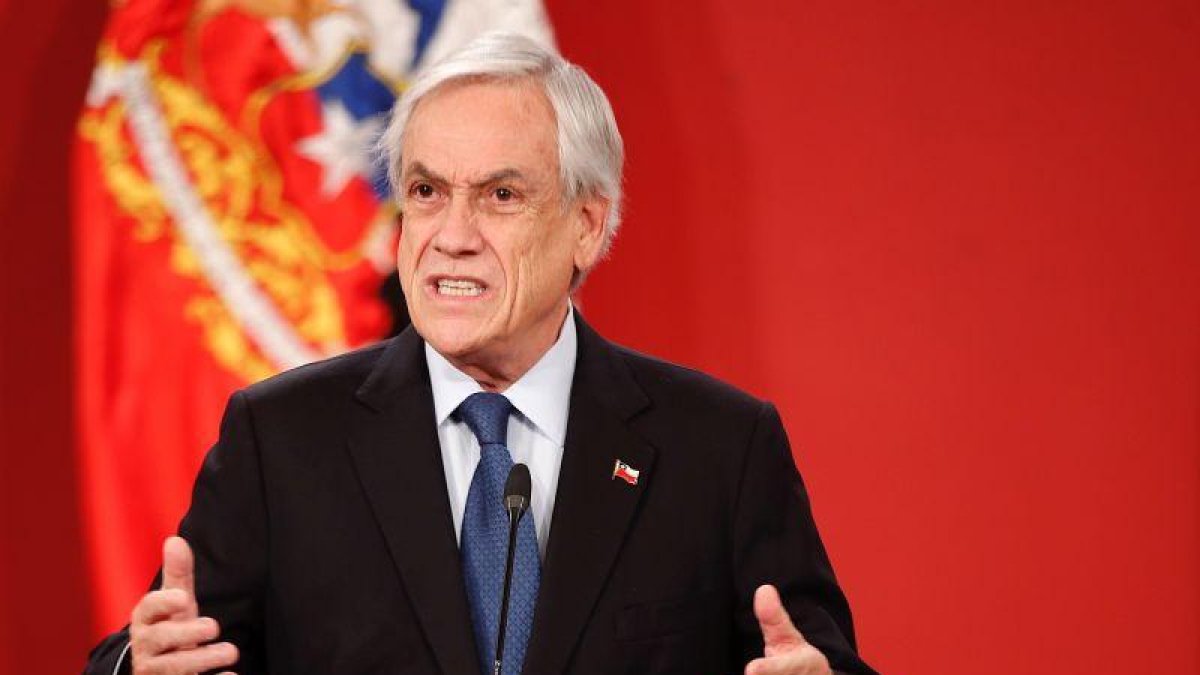 Sebastian Piñera, presidente de Chile.-EFE