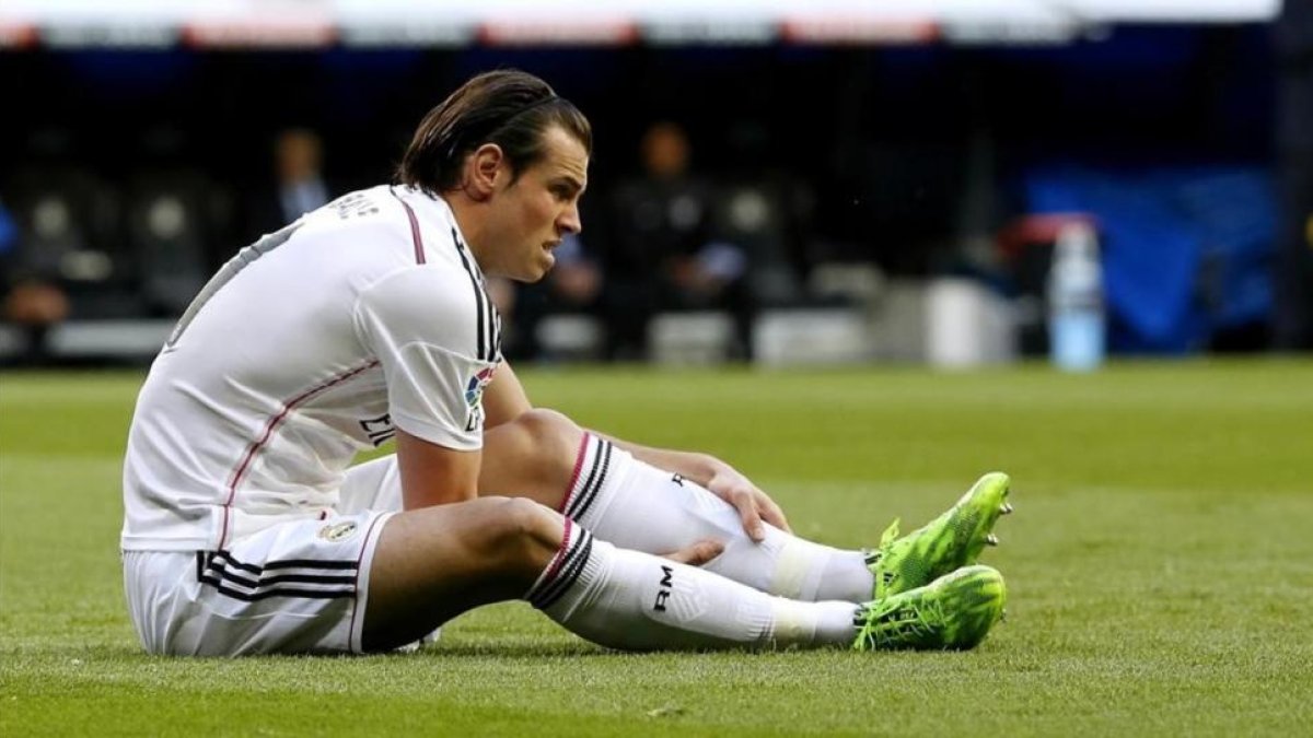 Bale, en un partido de Liga de la temporada pasada.-JUAN MANUEL PRATS