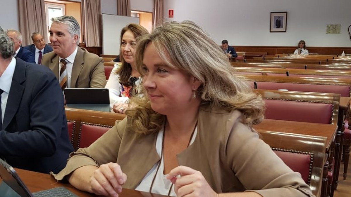 Cristina Ayala, candidata del PP al Ayuntamiento de Burgos. ECB