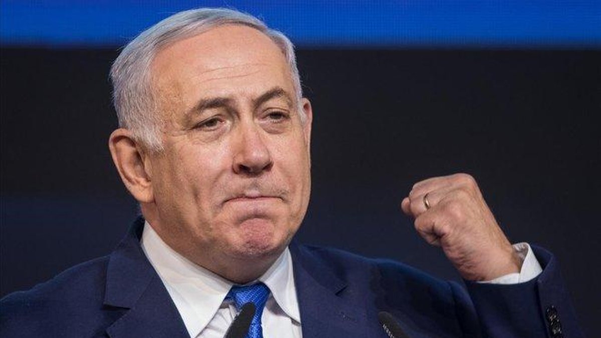 El primer ministro israelí en funciones, Binyamin Netanyahu.-OLIVER WEIKEN (DPA)