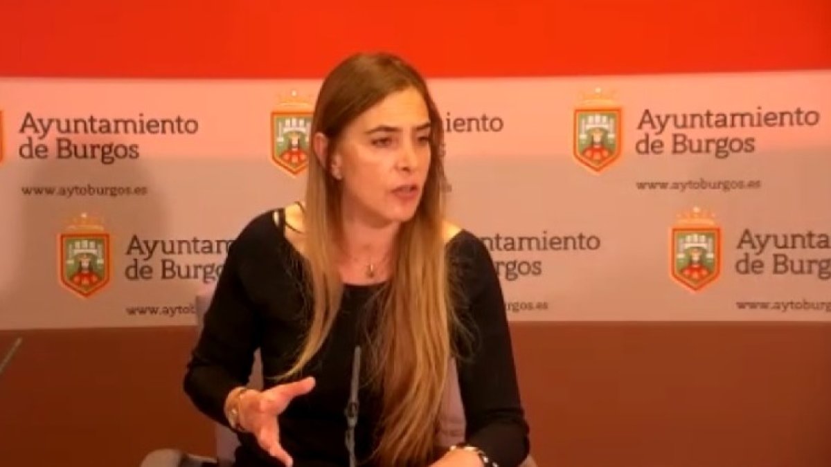 Carolina Álvarez, concejala del PP en el Ayuntamiento de Burgos. ECB