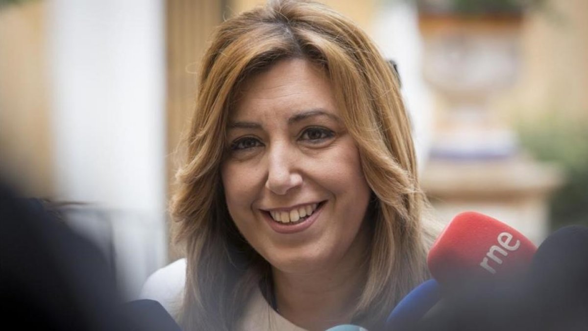 La presidenta de la Junta de Andalucía, Susana Díaz.-EFE / JULIO MUÑOZ