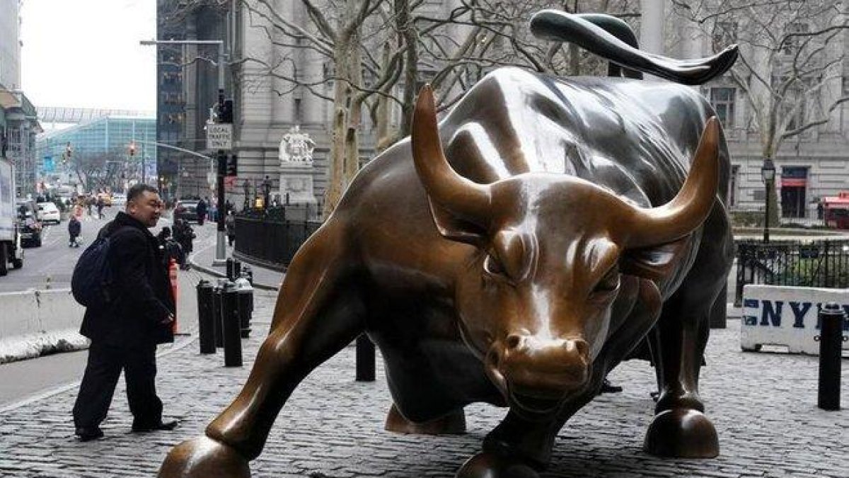 El toro de Wall Street.-AP