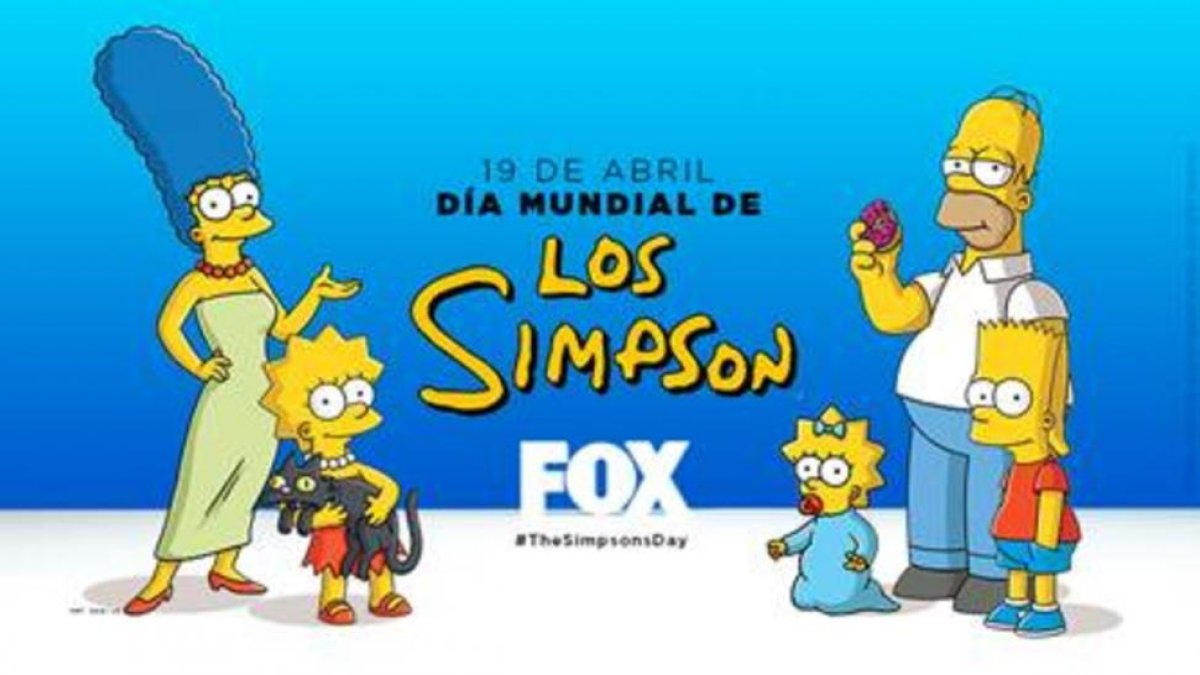 Imagen promocional de la serie 'Los Simpson' en la cadena de pago Fox.-