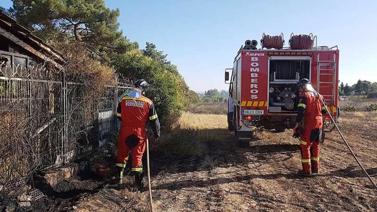 El actual convenio de los bomberos de Aranda de Duero caduca el 31 de diciembre.-ECB