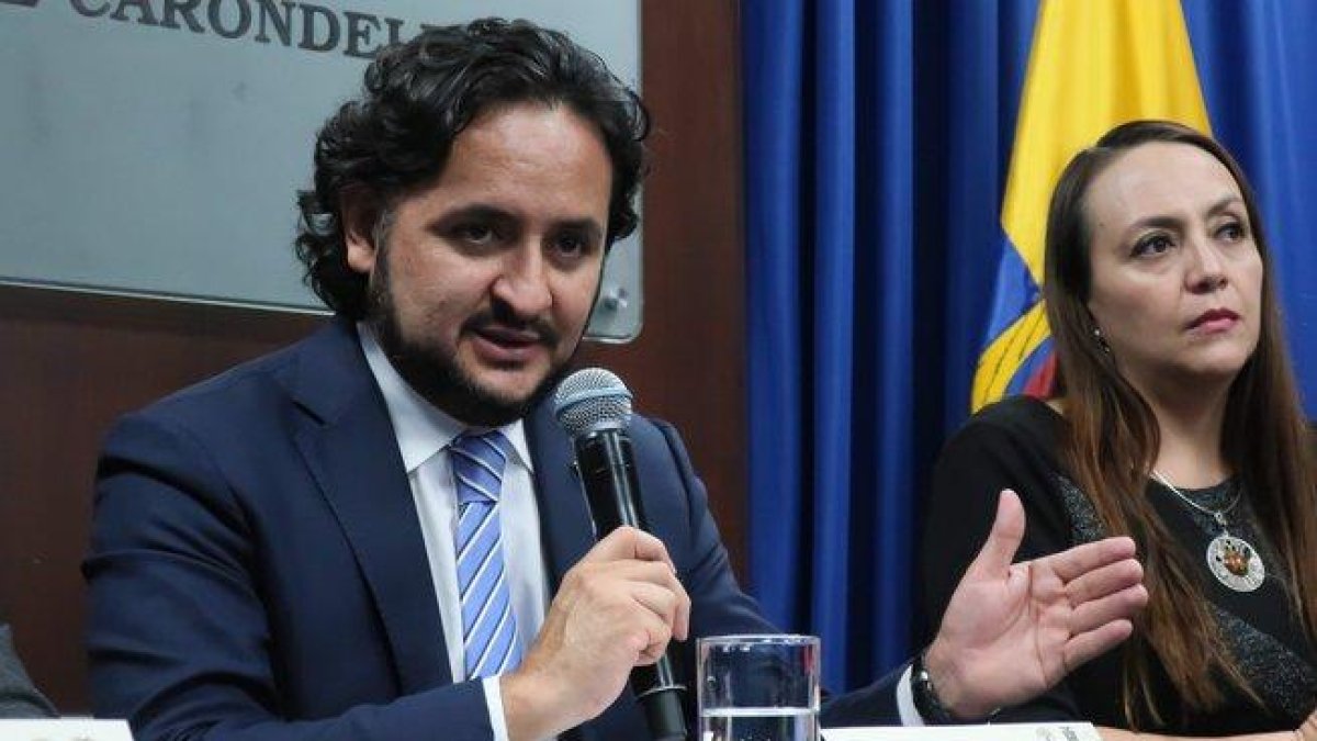 Ministro ecuatoriano de Telecomunicaciones, Andrés Michelena.-EFE