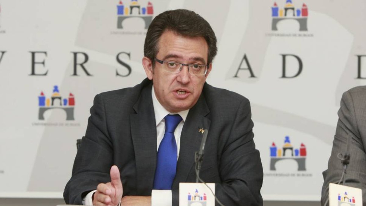 Alfonso Murillo, rector de la UBU.-RAÚL G. OCHOA
