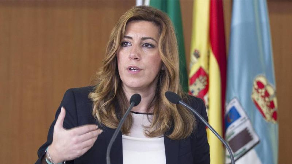 La presidenta de la Junta de Andalucía, Susana Díaz.-Foto: JOSE MANUEL VIDAL/EFE