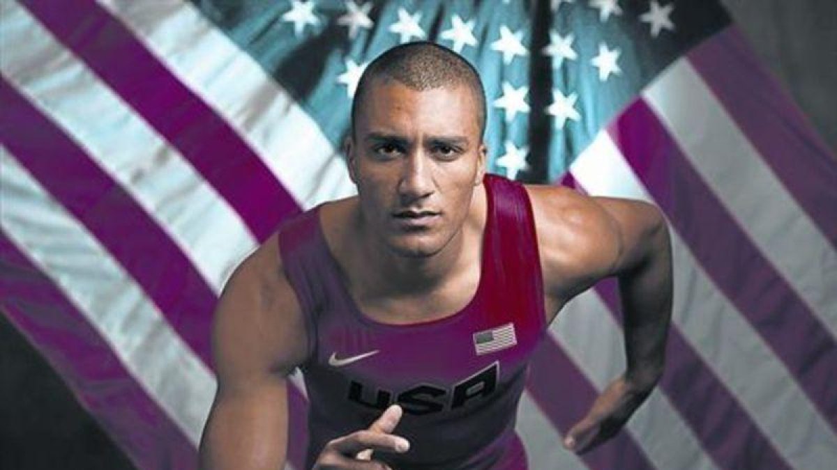 Ashton Eaton, en una imagen promocional del equipo olímpico de EEUU para los Juegos de Río 2012.-AFP / VALERIE MACON