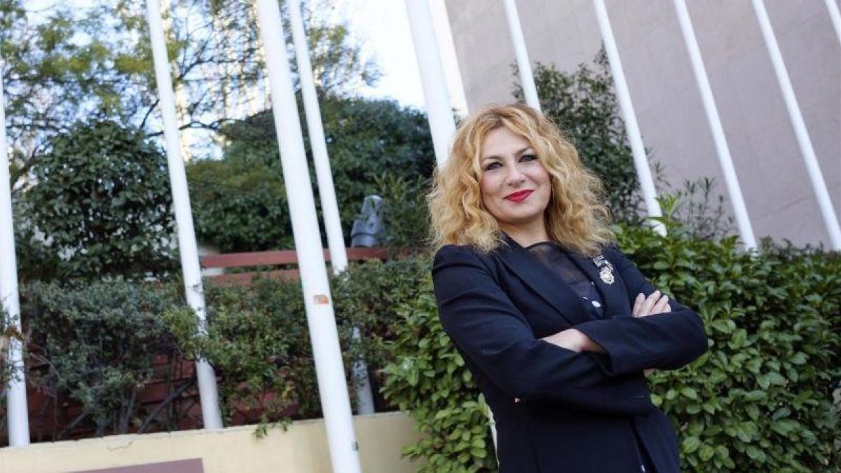 La nueva presidenta de la SGAE, Pilar Jurado.-EL PERIÓDICO