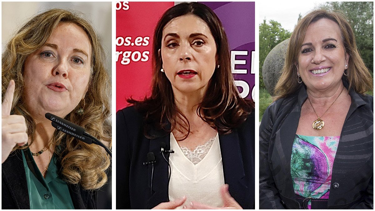 Cristina Ayala, Marga Arroyo y Rosario Pérez Pardo. ECB