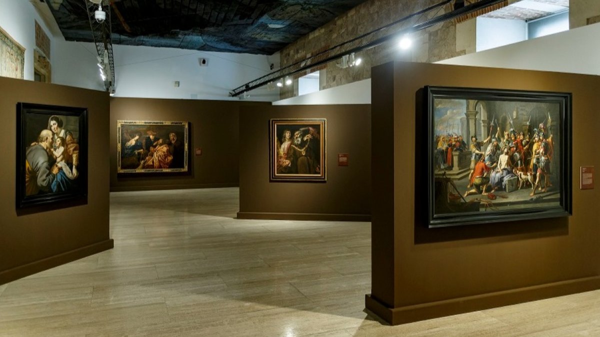 La exposición 'Bajo el árbol del paraíso' reúne en Burgos a autores de la talle de Rubens, Berruguete o Zurbarán. SANTI OTERO