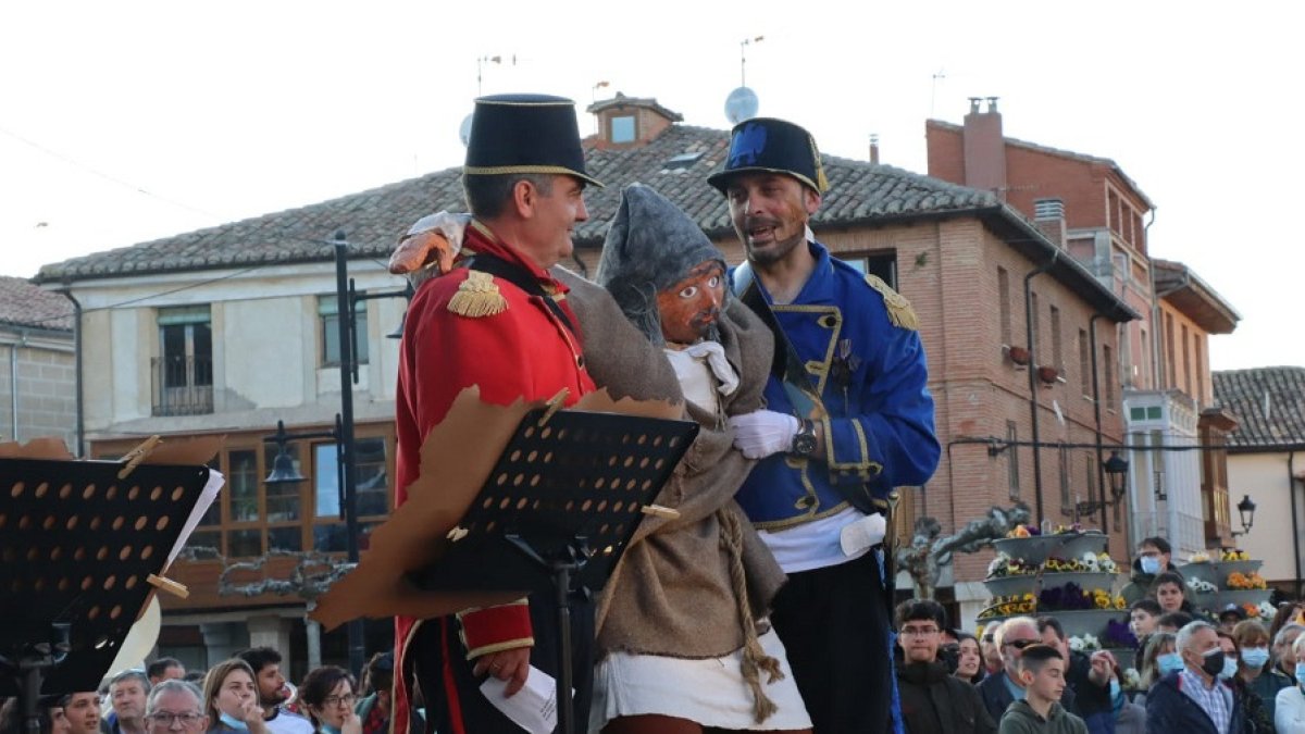 El Judas de Villadiego agilizará los trámites para ser Fiesta de Interés Turístico Regional. ECB