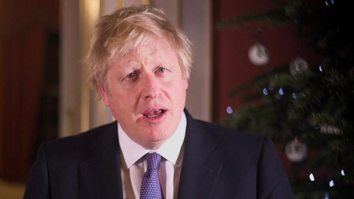 El primer ministro británico, Boris Johnson.-AFP