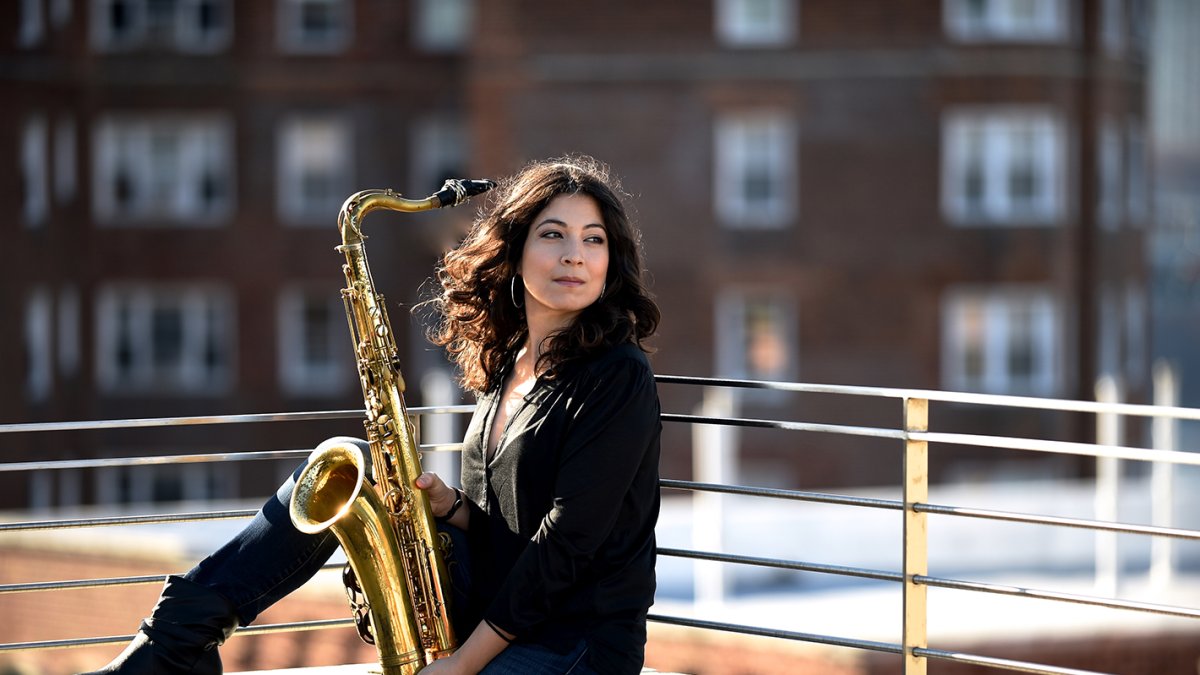 La saxofonista madrileña Berta Moreno. ECB