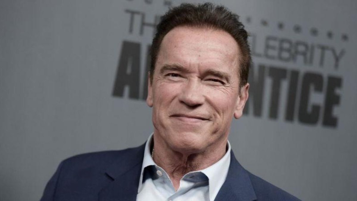 Schwarzenegger, en la presentación de The New Celebrity Apprentice.-RICHARD SHOTWELL
