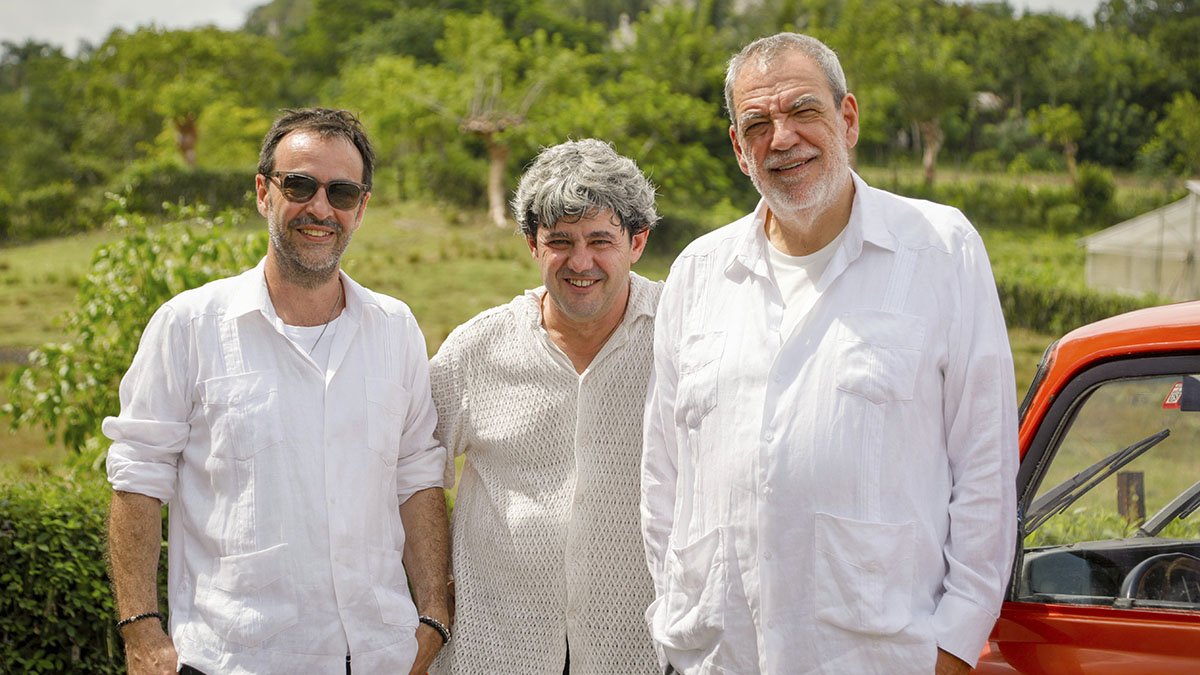 Agustín Martínez, Antonio Mercero y Jorge Díaz Presentan 'El Infierno' en Burgos.