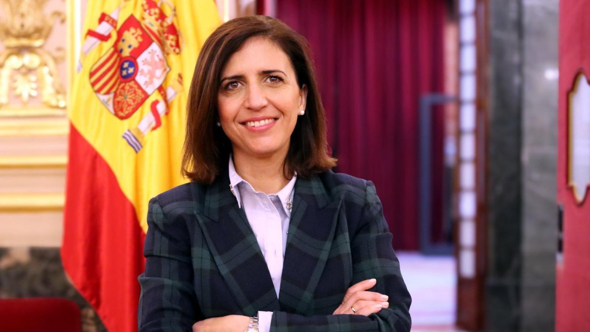 Esther Peña, secretaria provincial del PSOE de Burgos.