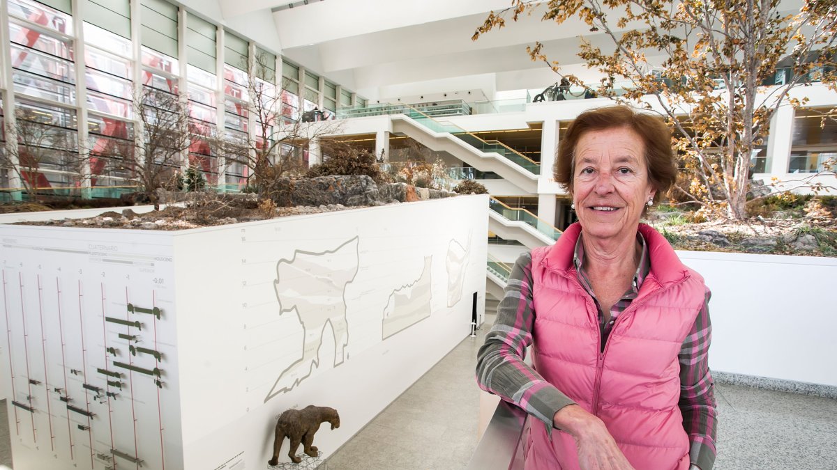 Aurora Martin, directora del Museo de la Evolución de Burgos.