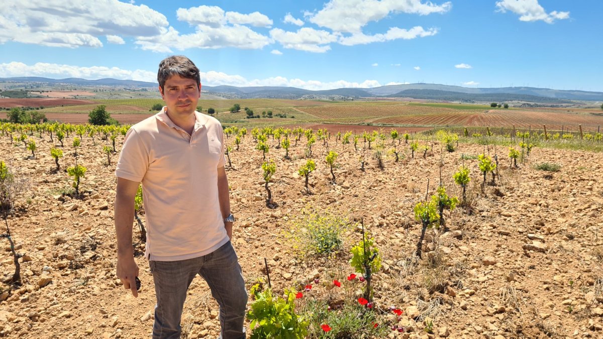 Carlos es agricultor en la Ribera del Duero