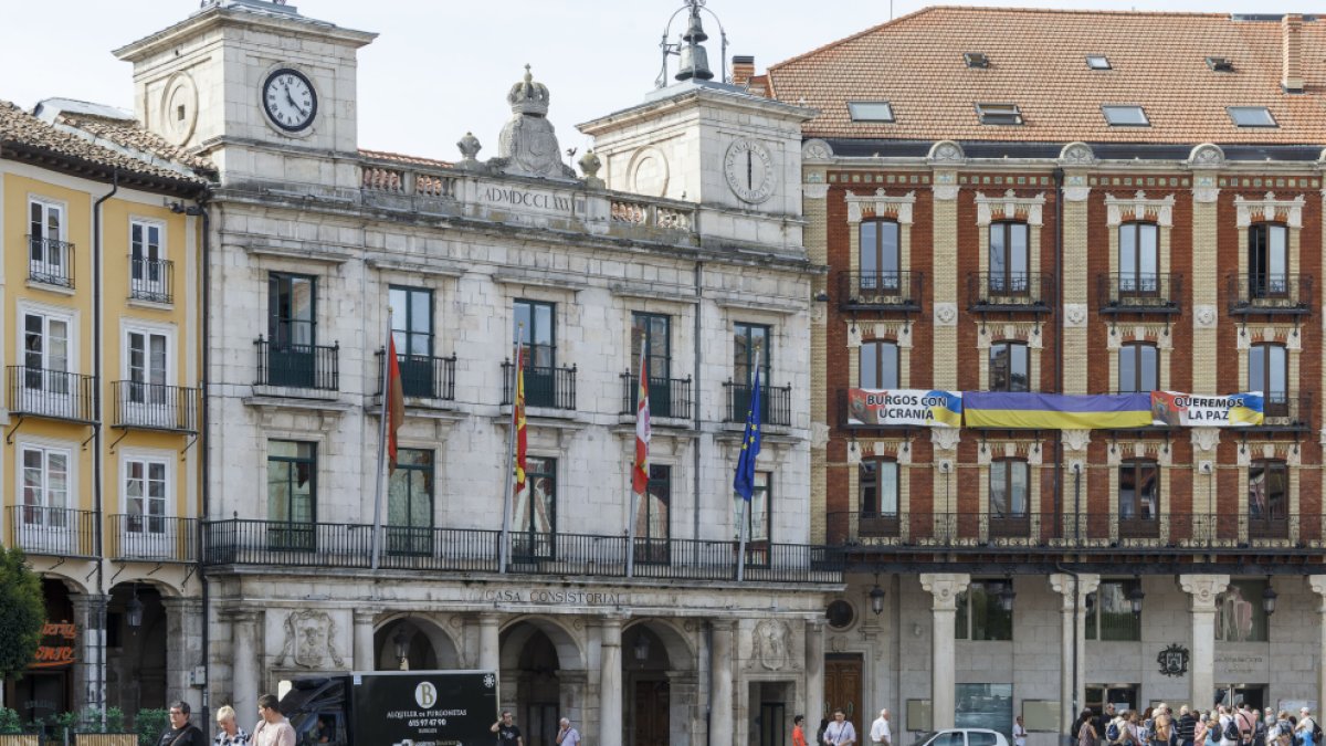 Imagen del Ayuntamiento de Burgos.