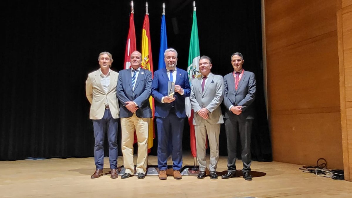 El concejal de Medio Ambiente ha recibido este miércoles en Madrid el galardón.