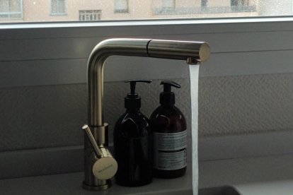 A muchos hogares de Aranda les está llegando la factura mínima del agua