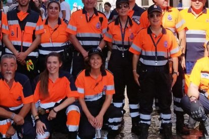 Protección Civil Aranda cuenta a día de hoy con 25 voluntarios y seis voluntarios en prácticas s