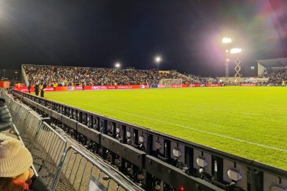 Pese a ser un club modesto, la Arandina estuvo a la altura