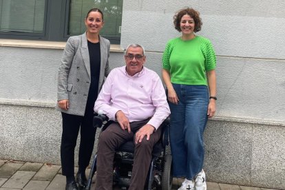 Natalia Díez, Juan Ignacio Hortigüela y Judit García