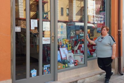 Lola es la presidenta de la Asociación de Comerciantes del barrio de Santa Catalina